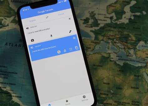 The new Google Translate app for the iPhone, released yesterday, allows you to enter text in one language — you can type it, or easier still, just speak the words out loud — and then in about a second the app displays your words in a different language — and with one touch can speak those words out loud.